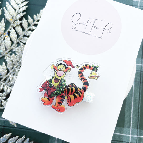 Tigger Christmas Glam Clip
