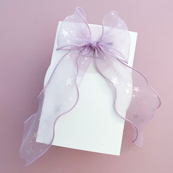 Fairytale Stars Fable Ribbon Hair Bow