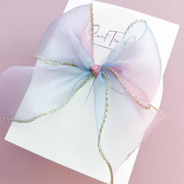 Taylors Era Mini Fable Ribbon Hair Bow