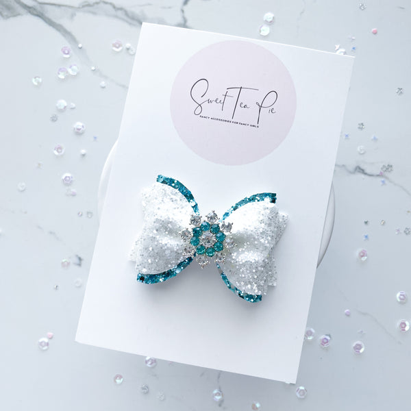 Let It Go Pinched Loop Hair Bow