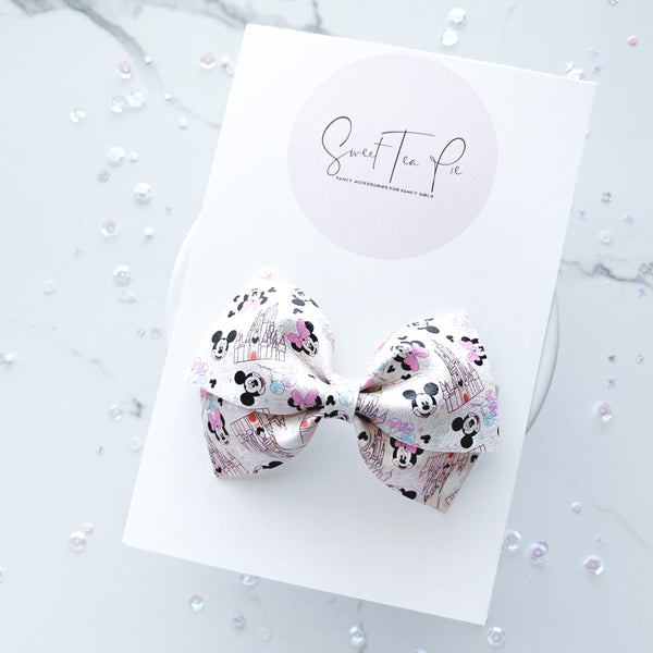 Mouse Castle Modern Lu Hair Bow