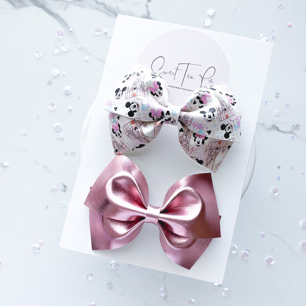 Mouse Castle Modern Lu Hair Bow