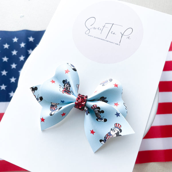 American Mouse Loveable Hair Bow