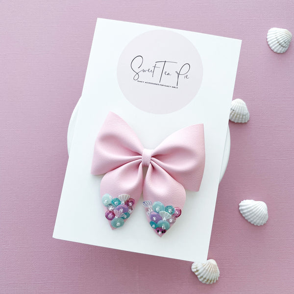 Coastal Cutie Sequin Dripped Sailor