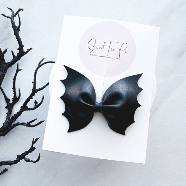 Black Batty Hair Clip