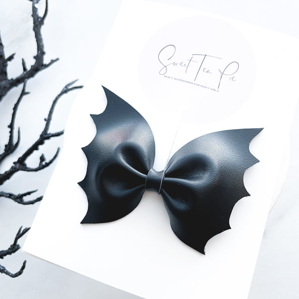 Black Batty Hair Clip