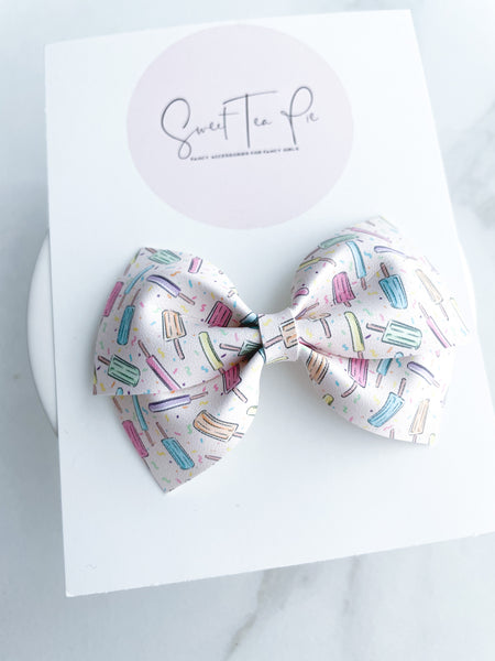 Summer Popsicles Modern Lu Hair Bow