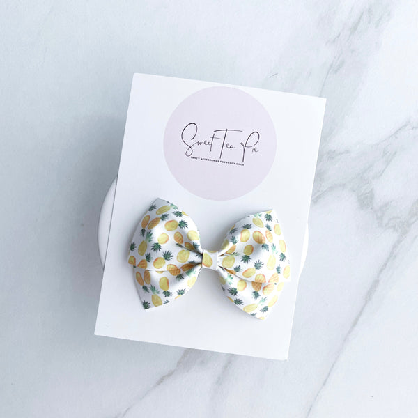 Pineapple Modern Lu Hair Bow