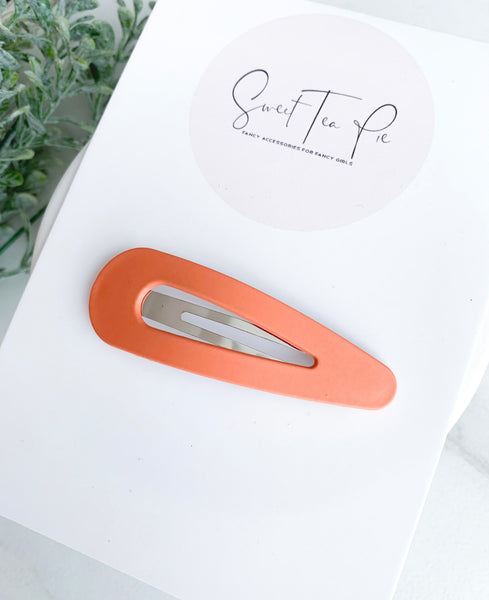 Tangerine Waterproof Snap Clip