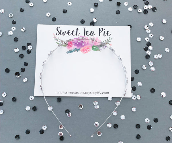 Silver Star Headband