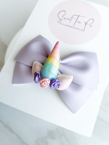 Unicorn Modern Lu Hair Bow