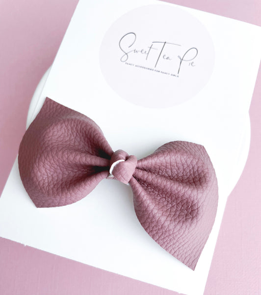 Nostalgia Rose Knot Hair Bow