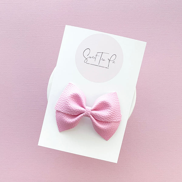 Bubble Gum Modern Lu Hair Bow