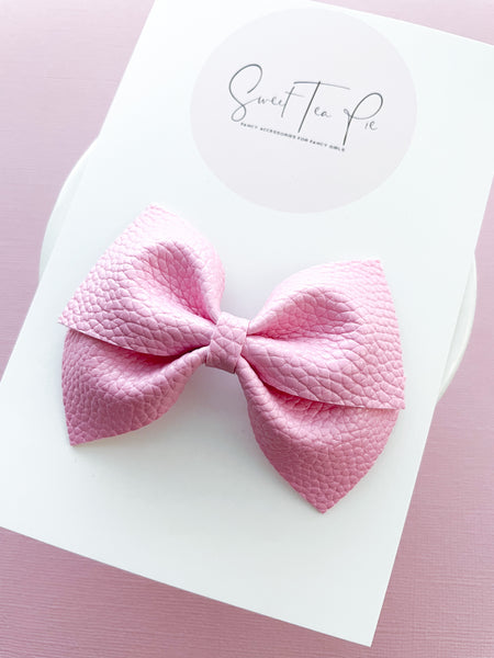 Bubble Gum Modern Lu Hair Bow