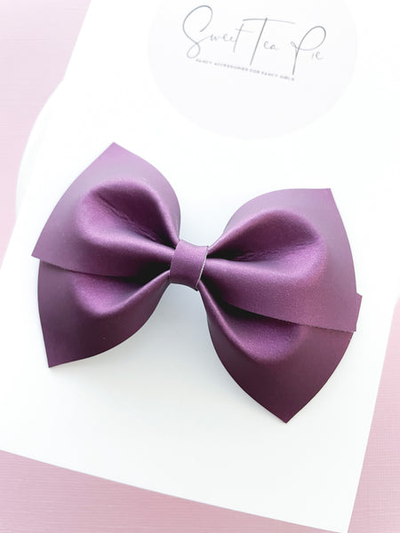 Violet Modern Lu Hair Bow