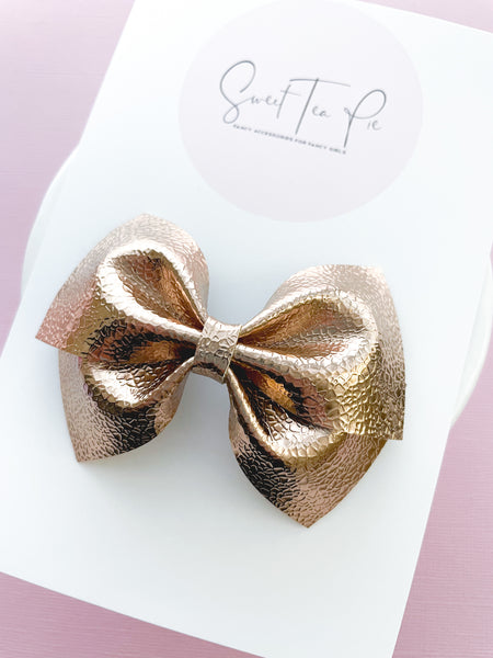 Gold Rush Modern Lu Hair Bow