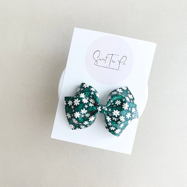 Lucky Floral Lu Hair Bow