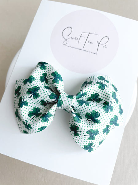 Shamrock Shake Lu Hair Bow