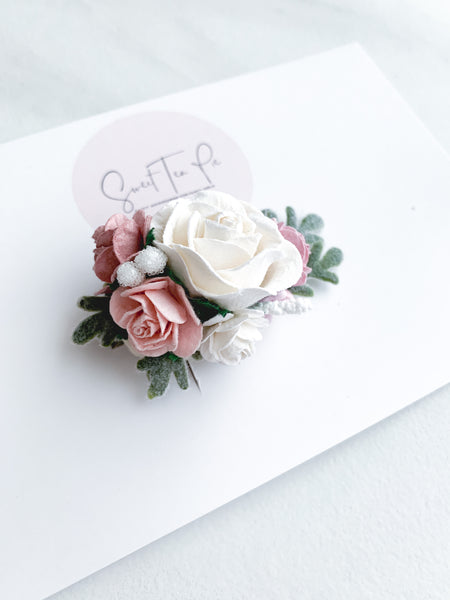 Botanical Garden Floral Hair Clip