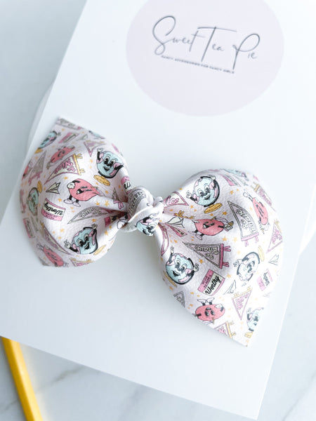 Be Brave Knot Hair Bow