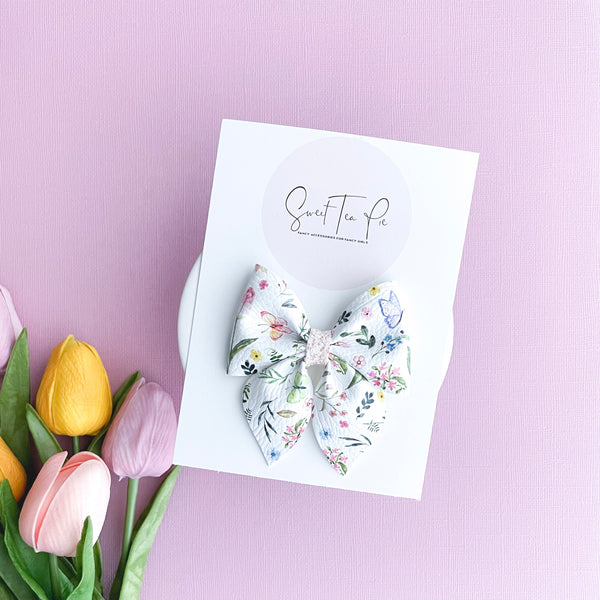 Butterfly Garden - Sailor Hair Bow