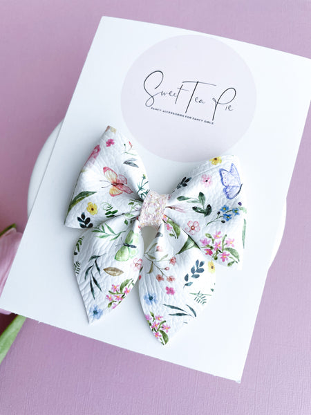 Butterfly Garden - Sailor Hair Bow