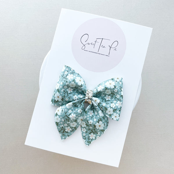 Bridget Floral - Sailor Hair Bow