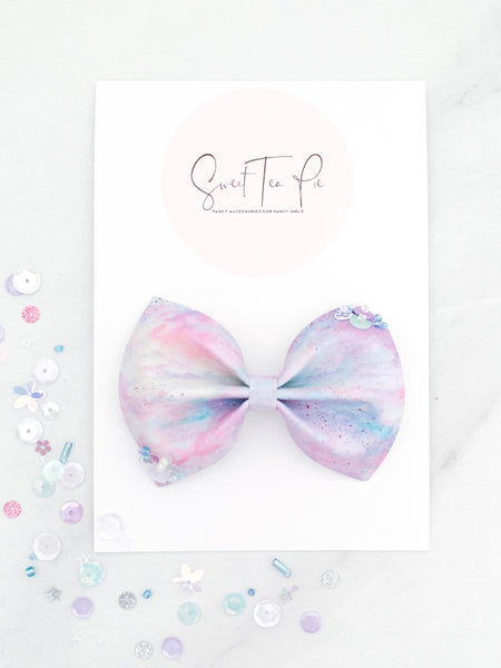 Just Like Magic Sequin Hair Bow - #1