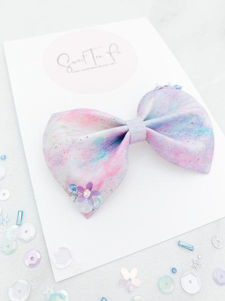 Just Like Magic Sequin Hair Bow - #1