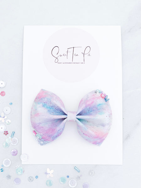 Just Like Magic Sequin Hair Bow - #2