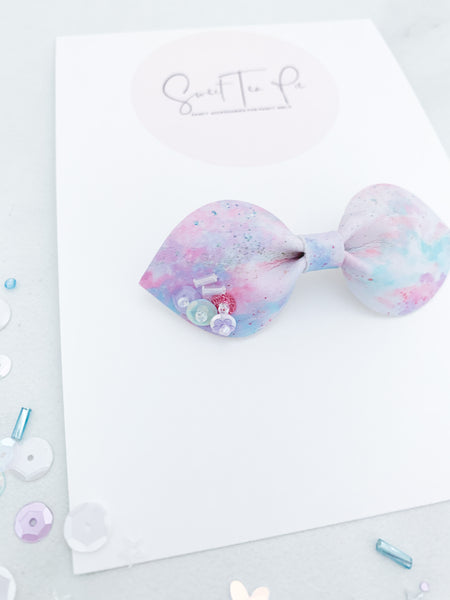 Just Like Magic Petite Sequin Hair Bow - #2