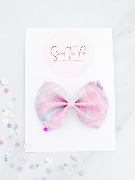 Unicorn Magic Sequin Hair Bow