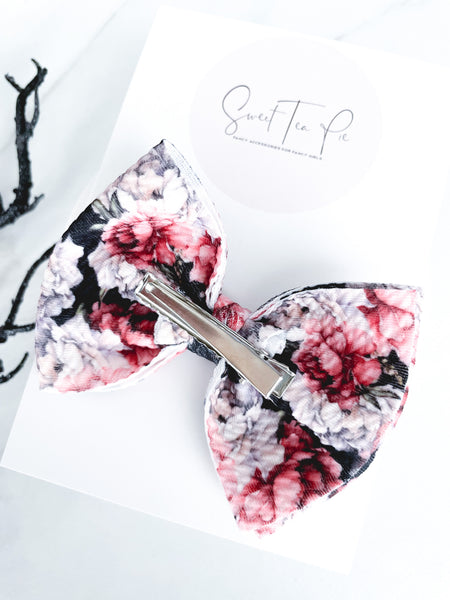 Trick or Treat Fabric Hair Bow