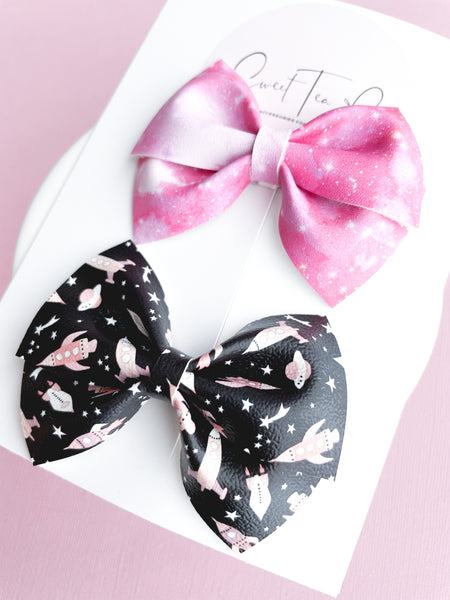 Space Girls Mini Lu Bow - Set of 2