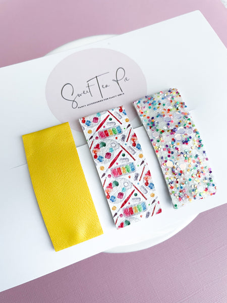 Little Artist Snap Clip - Set of 3