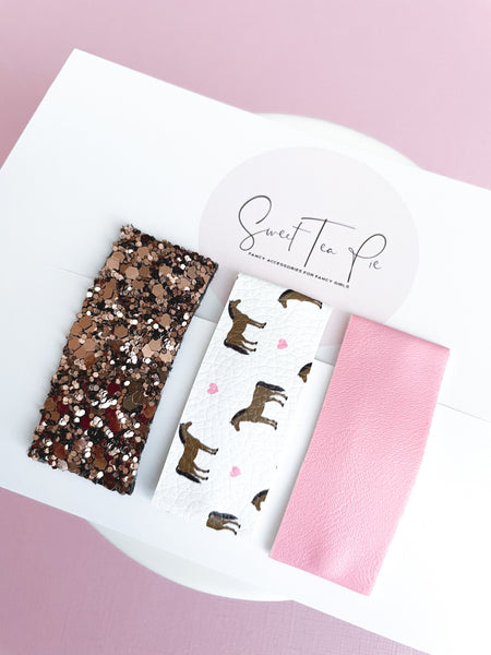 Horse Riding Snap Clip - Set of 3