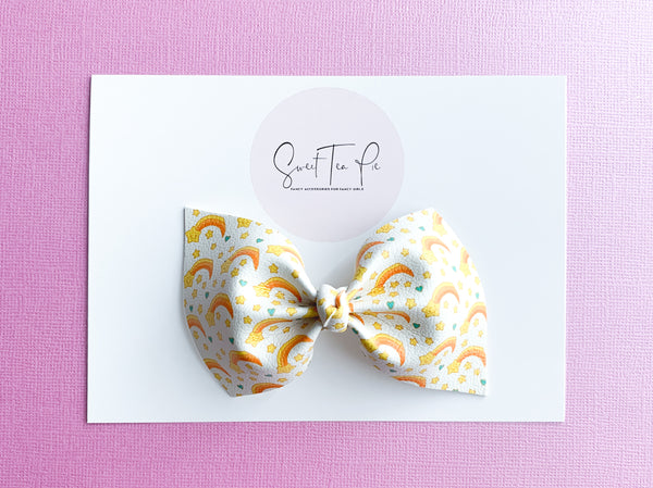 Wish Bear Knot Hair Bow