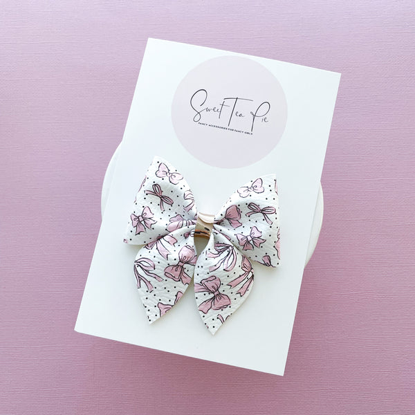 Bows on Bows - Sailor Hair Bow
